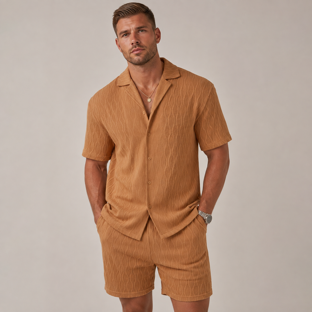 The Luca Shirt & Shorts Set