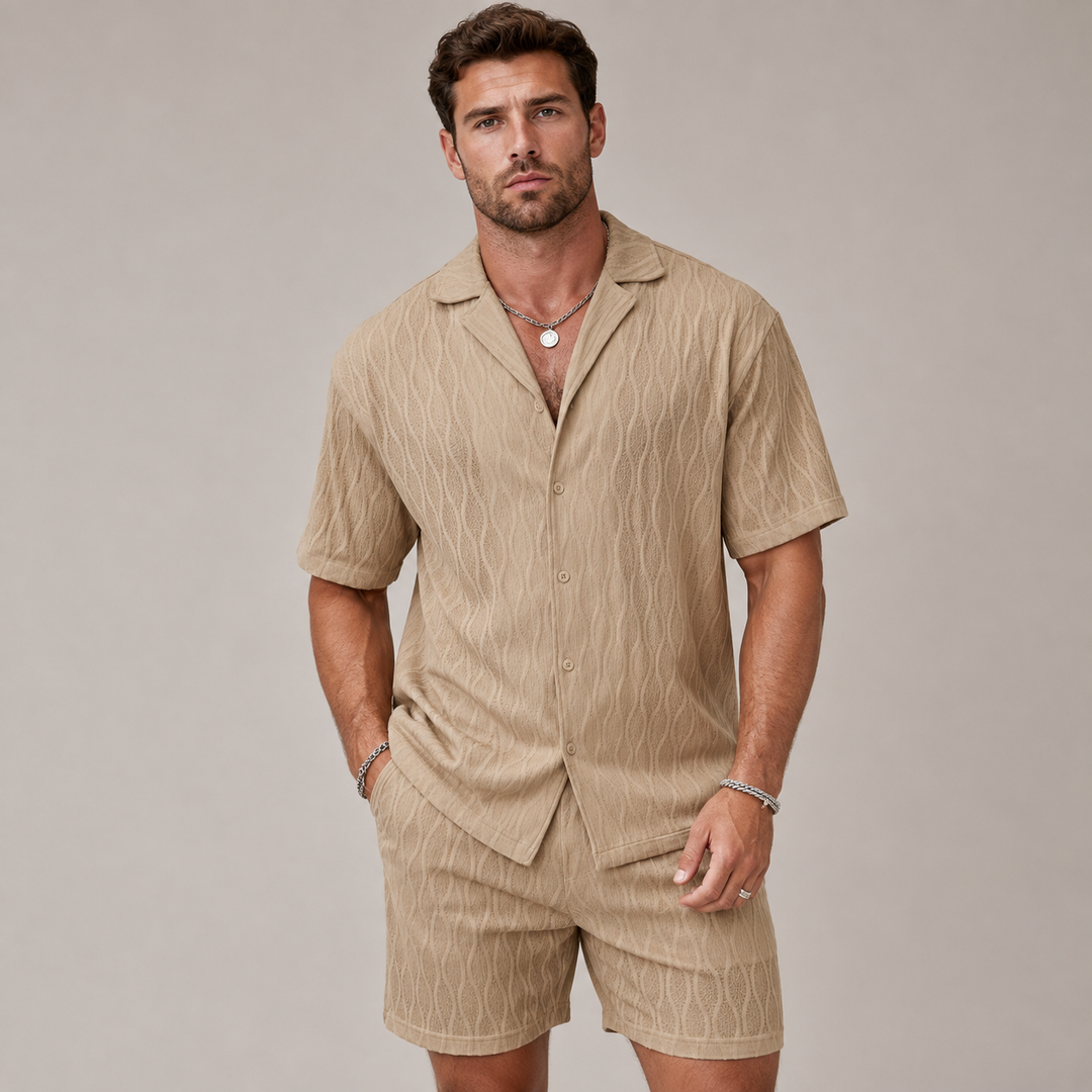The Luca Shirt & Shorts Set