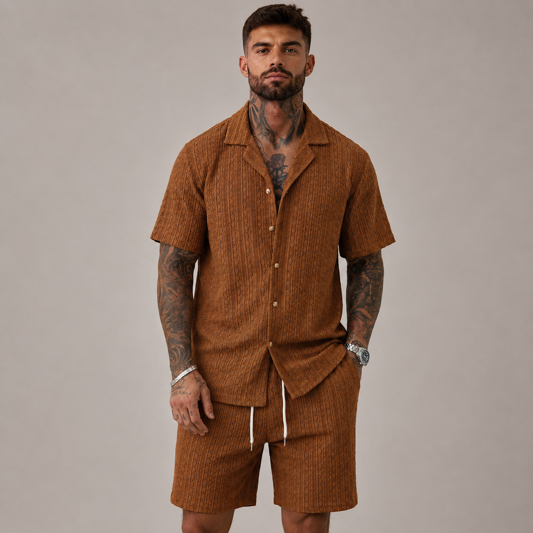 The Mason Shirt & Shorts Set