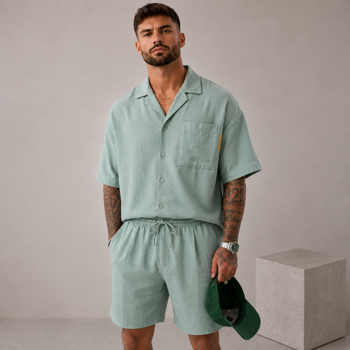 The Carter Shirt & Shorts Set