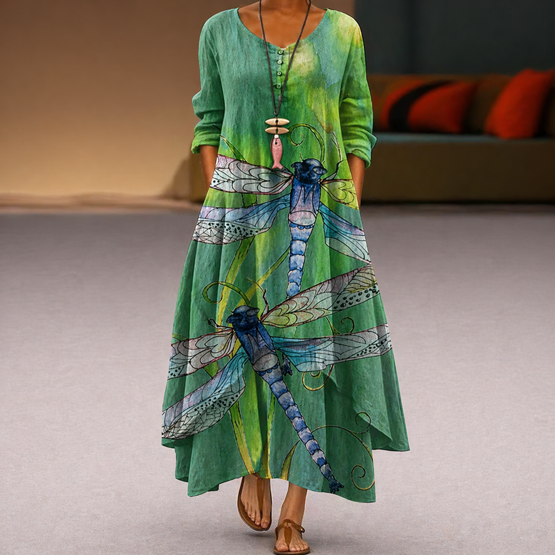 Félicie – Vestido Elegante con Detalles Refinados y un Corte Agradablemente Ajustado
