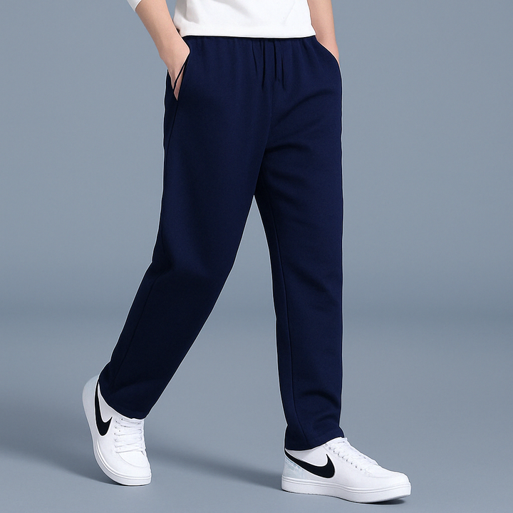 Men's Jogging Pants Elastic Waist Straight Leg Drawstring Tapered Casual Sport Loungewear Everyday Ryker