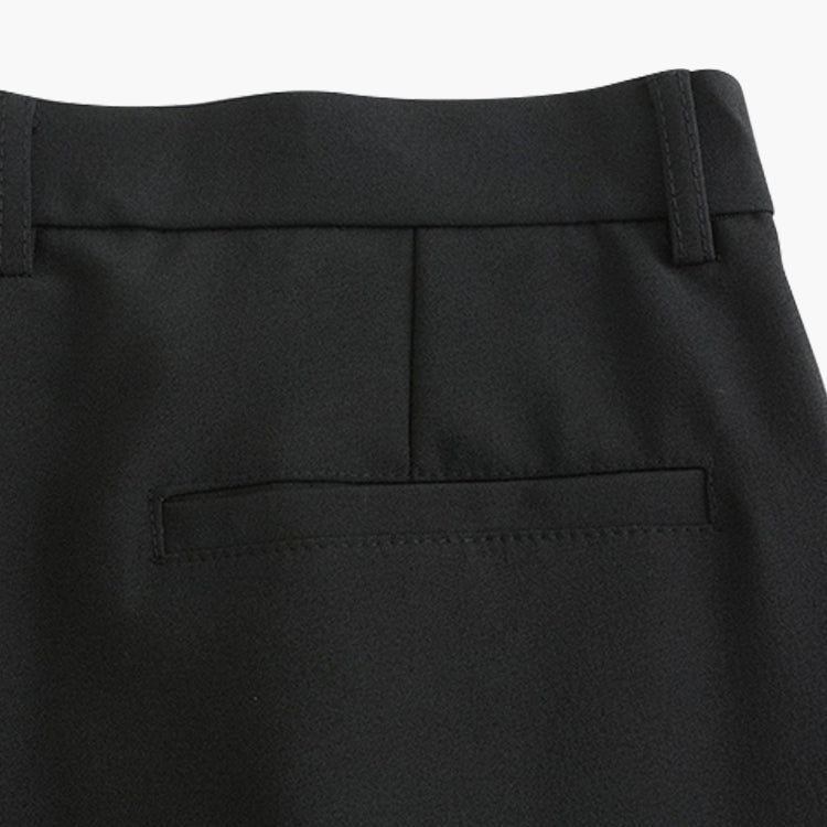 Men's Fitted Trousers Tailored Style Smart-Casual Office Wear
