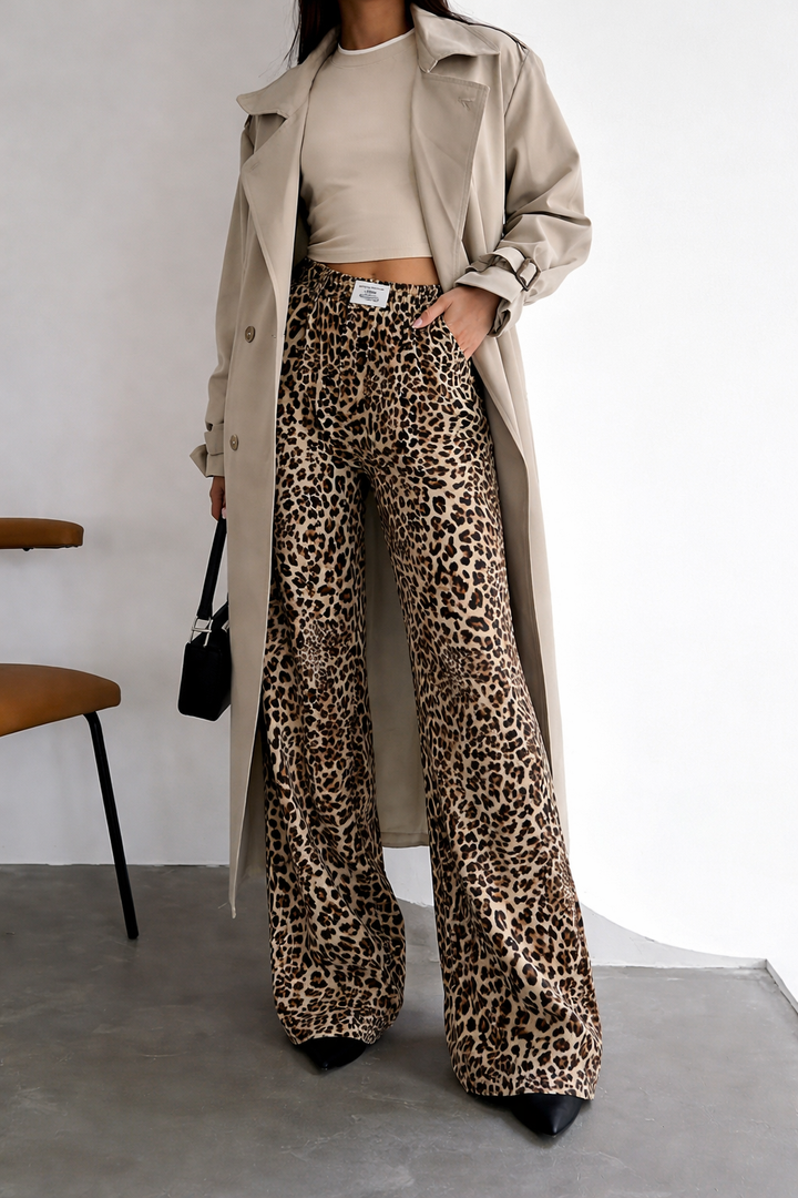 Silke | Women's Leopard Print Denim