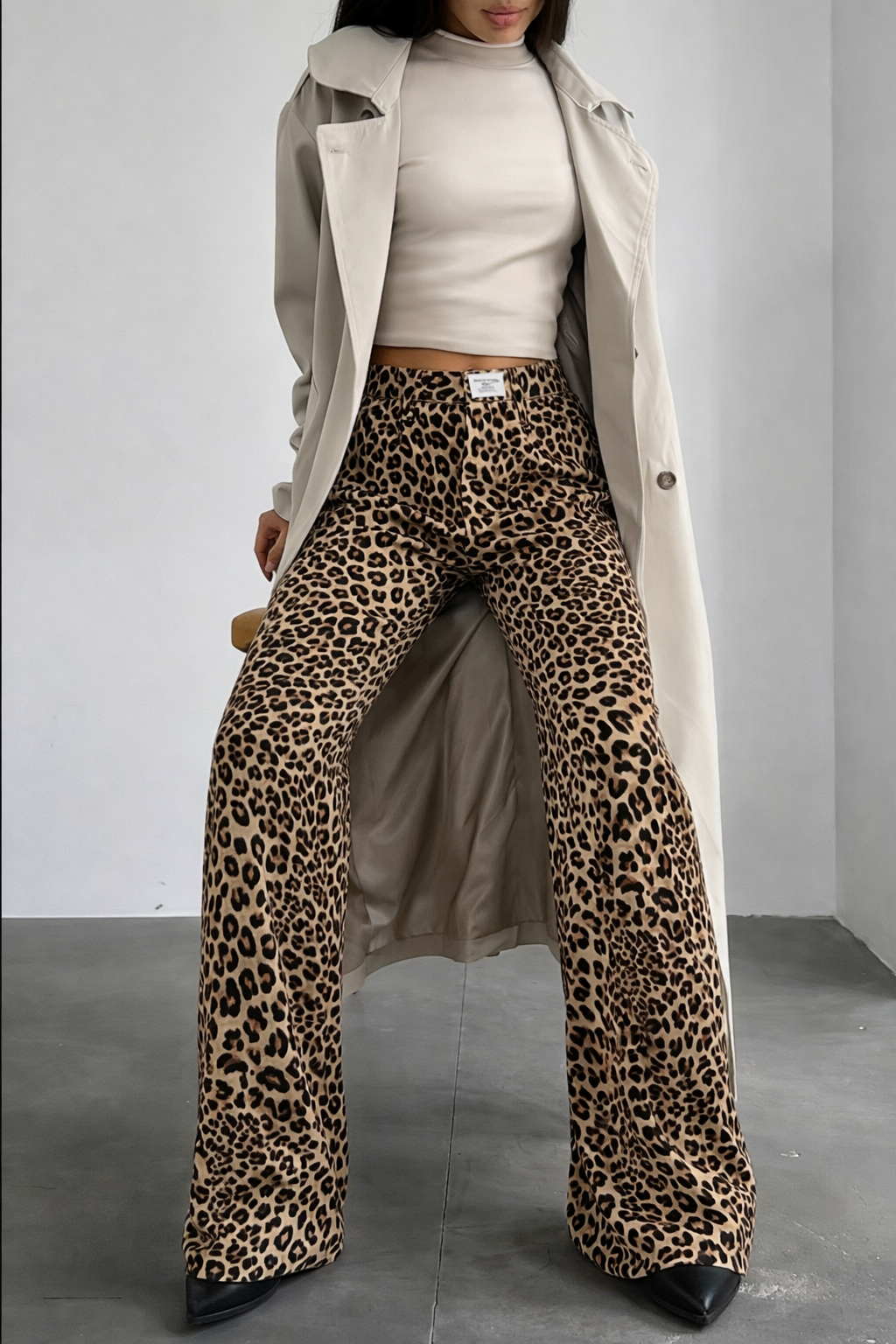 Silke | Women's Leopard Print Denim