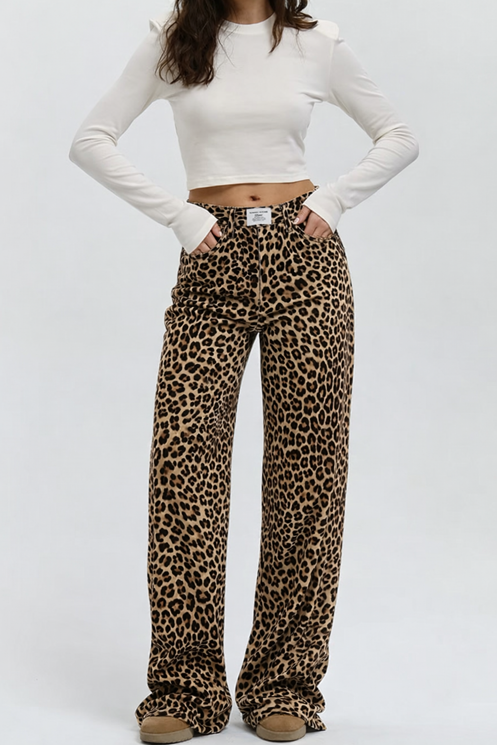 Silke | Women's Leopard Print Denim