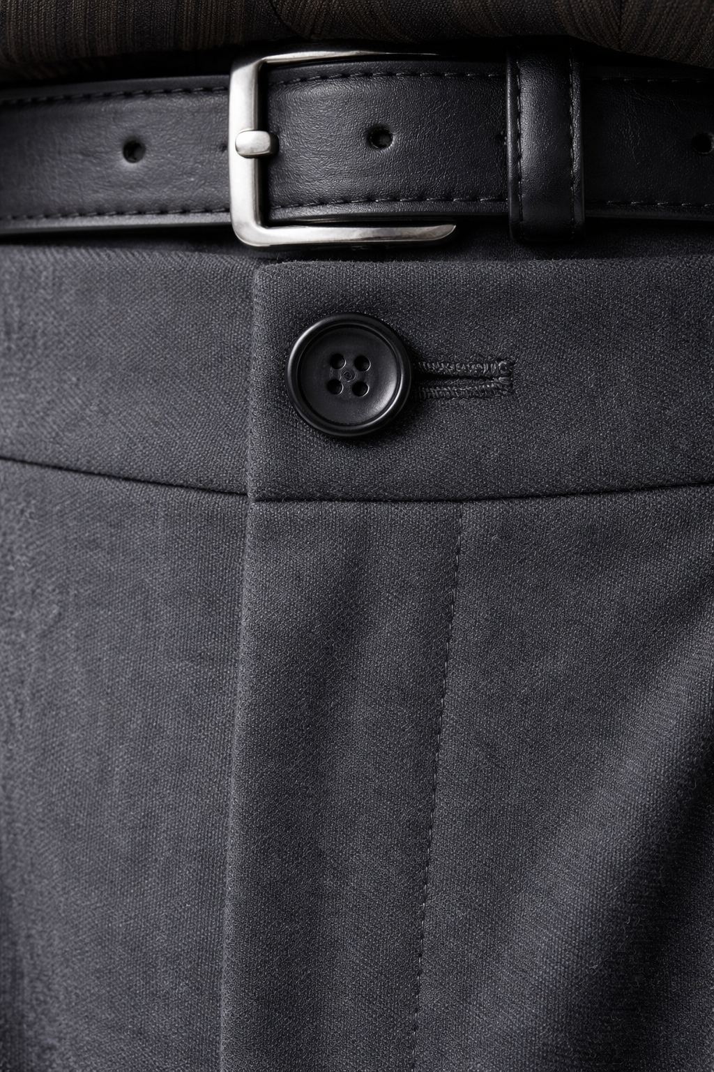 Men's Tailored Trousers Classic Slim Fit Flat-Front Straight Leg Smart-Casual Office Formal Business Everyday Thornton