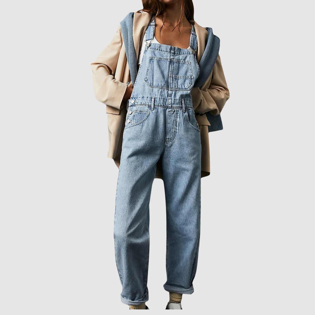 Enza | Women's Denim Overalls