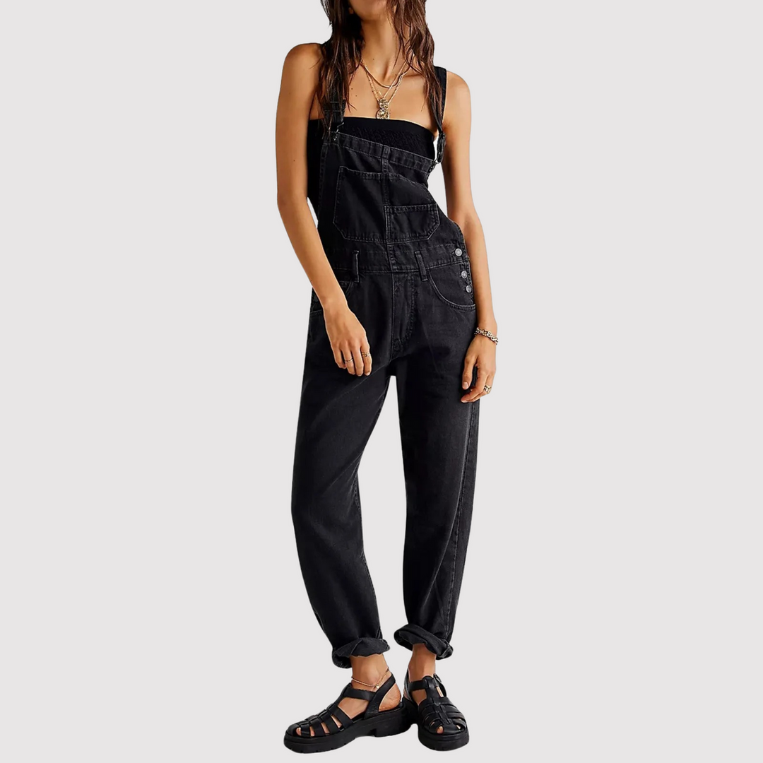 Enza | Women's Denim Overalls