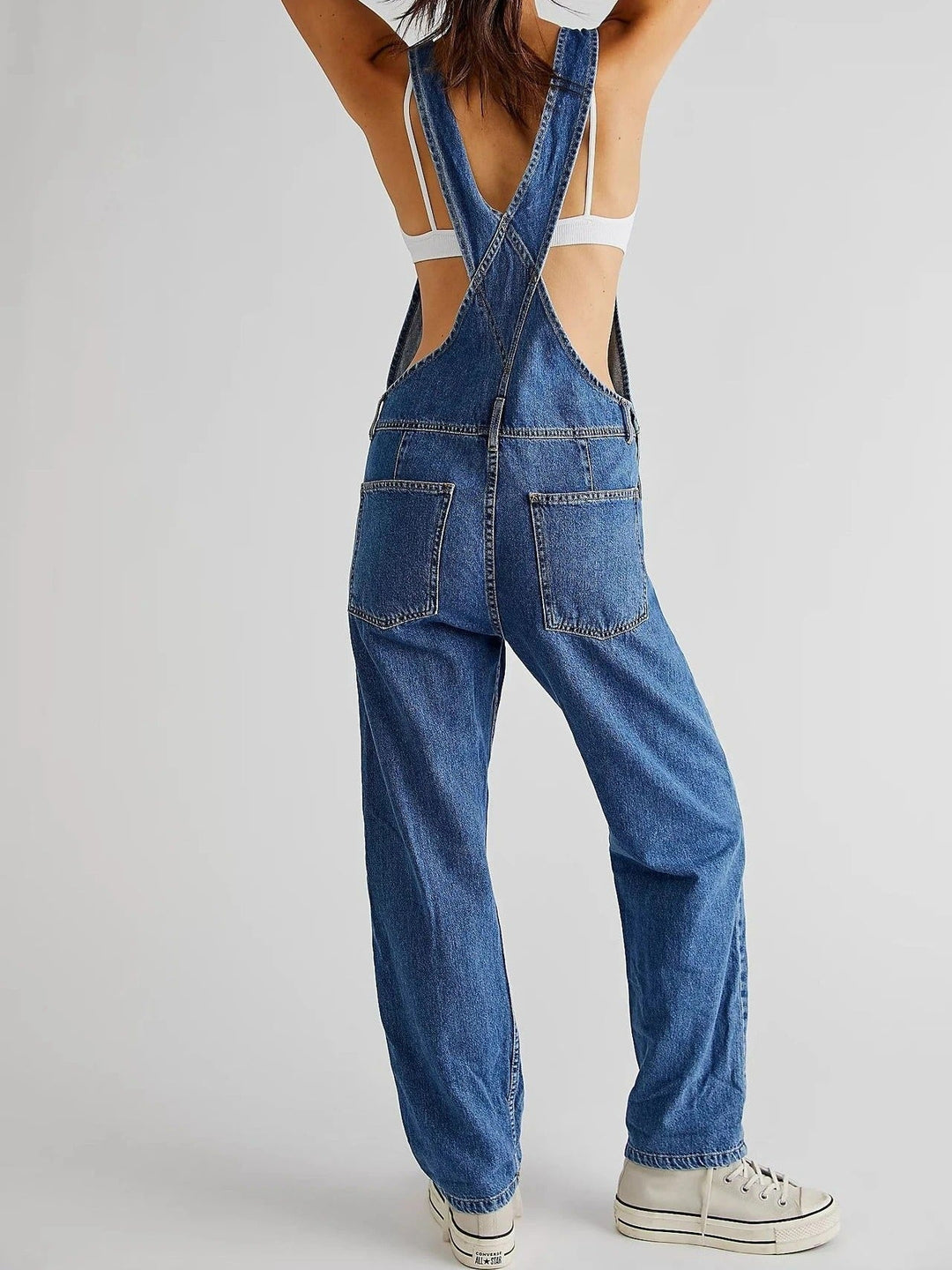 Enza | Women's Denim Overalls