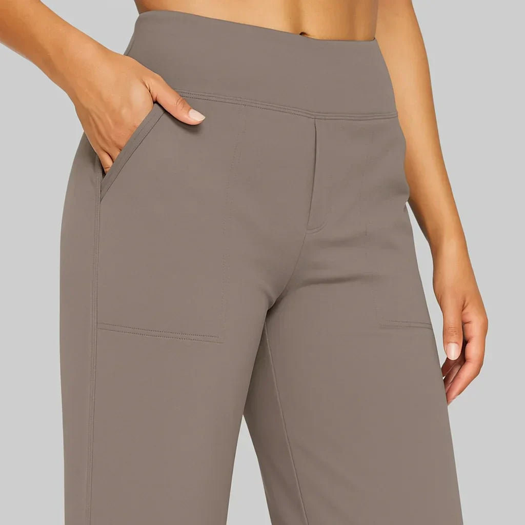 Skye | Relaxed Fit Trousers with Stretchy Waistband