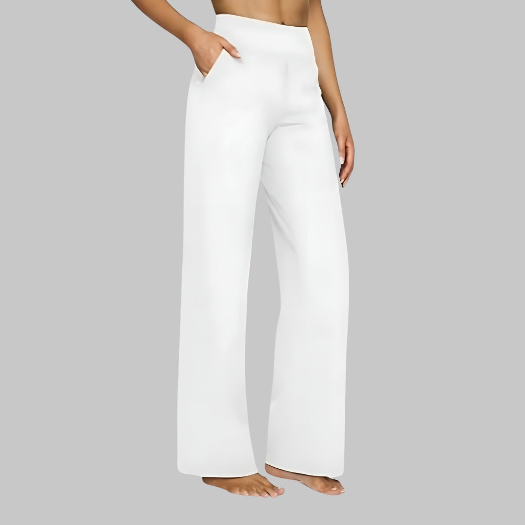 Skye | Relaxed Fit Trousers with Stretchy Waistband