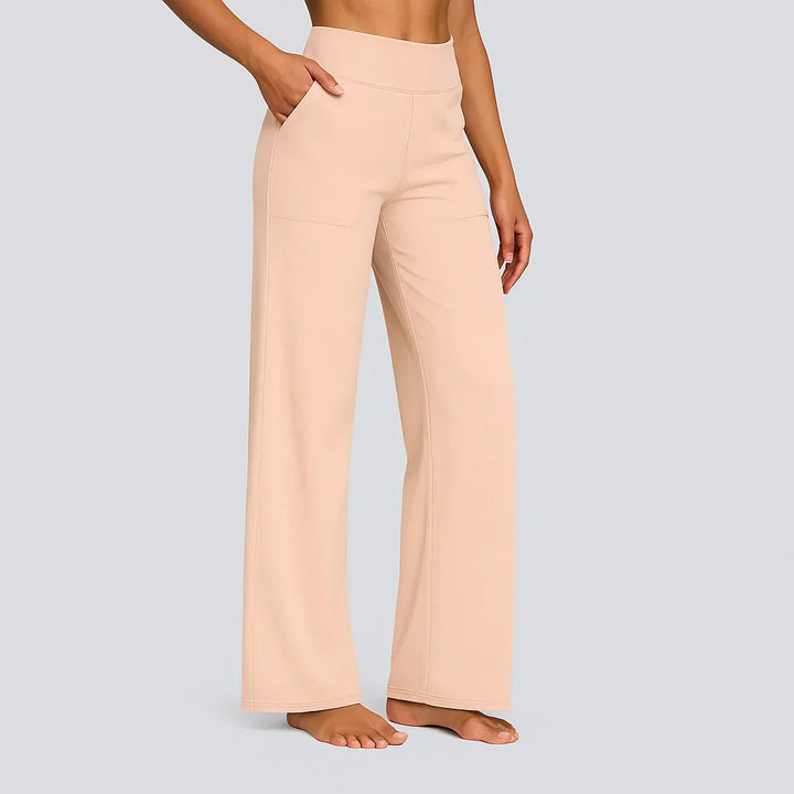 Skye | Relaxed Fit Trousers with Stretchy Waistband