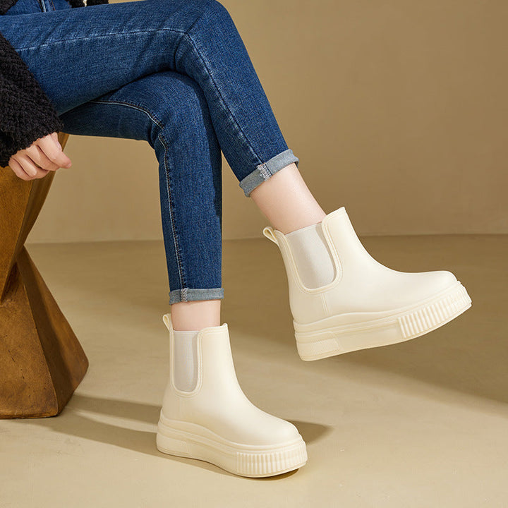 Mona | Women's Waterproof Chelsea Platform Winter Boot