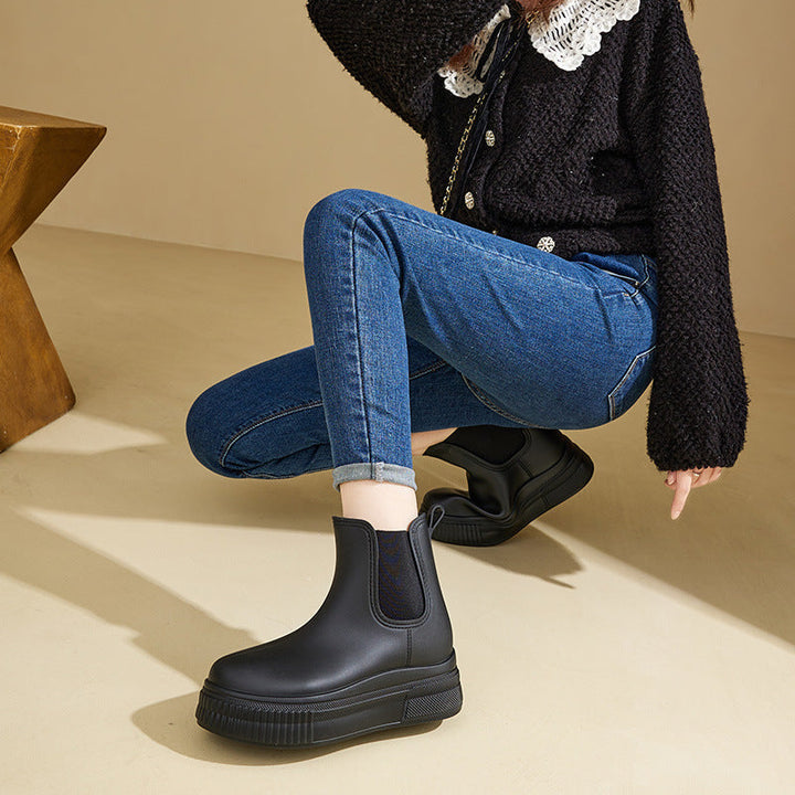 Mona | Women's Waterproof Chelsea Platform Winter Boot