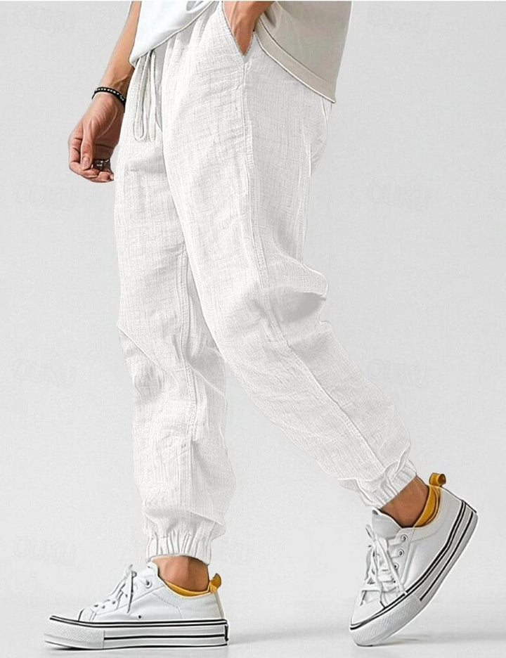 Men's Jogger Pants Relaxed Fit Drawstring Elastic Cuff Tapered Casual Sport Loungewear Everyday Streetwear Dane