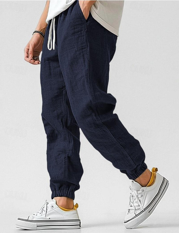 Men's Jogger Pants Relaxed Fit Drawstring Elastic Cuff Tapered Casual Sport Loungewear Everyday Streetwear Dane