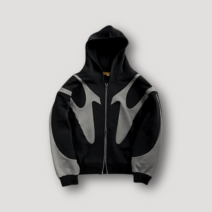 Men's Zip Hoodie Hooded Sweatshirt Full-Zip Drawstring Casual Sport Loungewear Everyday Streetwear Urban Kade
