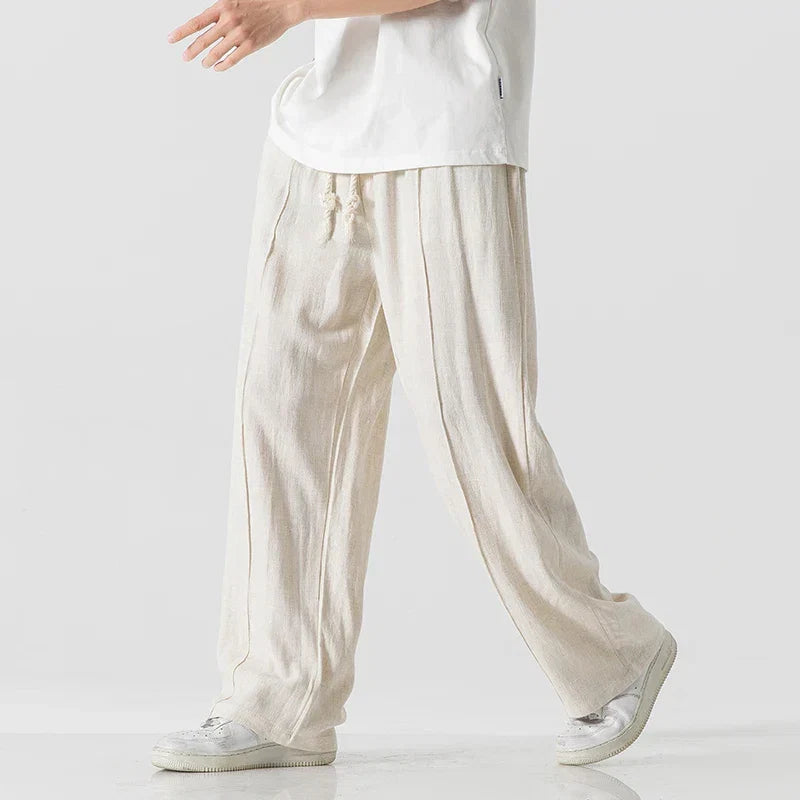 Men's Sweatpants Relaxed Fit Drawstring Elastic Cuff Tapered Casual Sport Loungewear Everyday Streetwear Gunnar