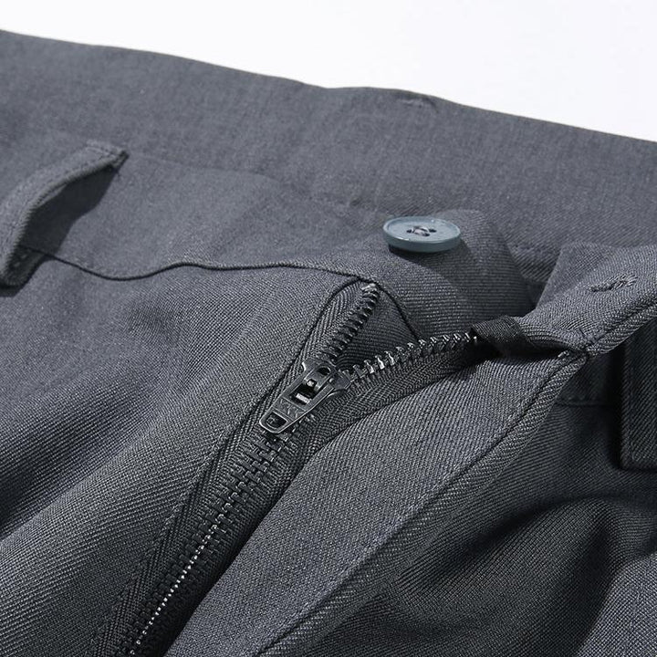 Men's Wide Leg Trousers Pleated Loose Fit Drawstring Elastic Waist Smart-Casual Summer Everyday Hugo