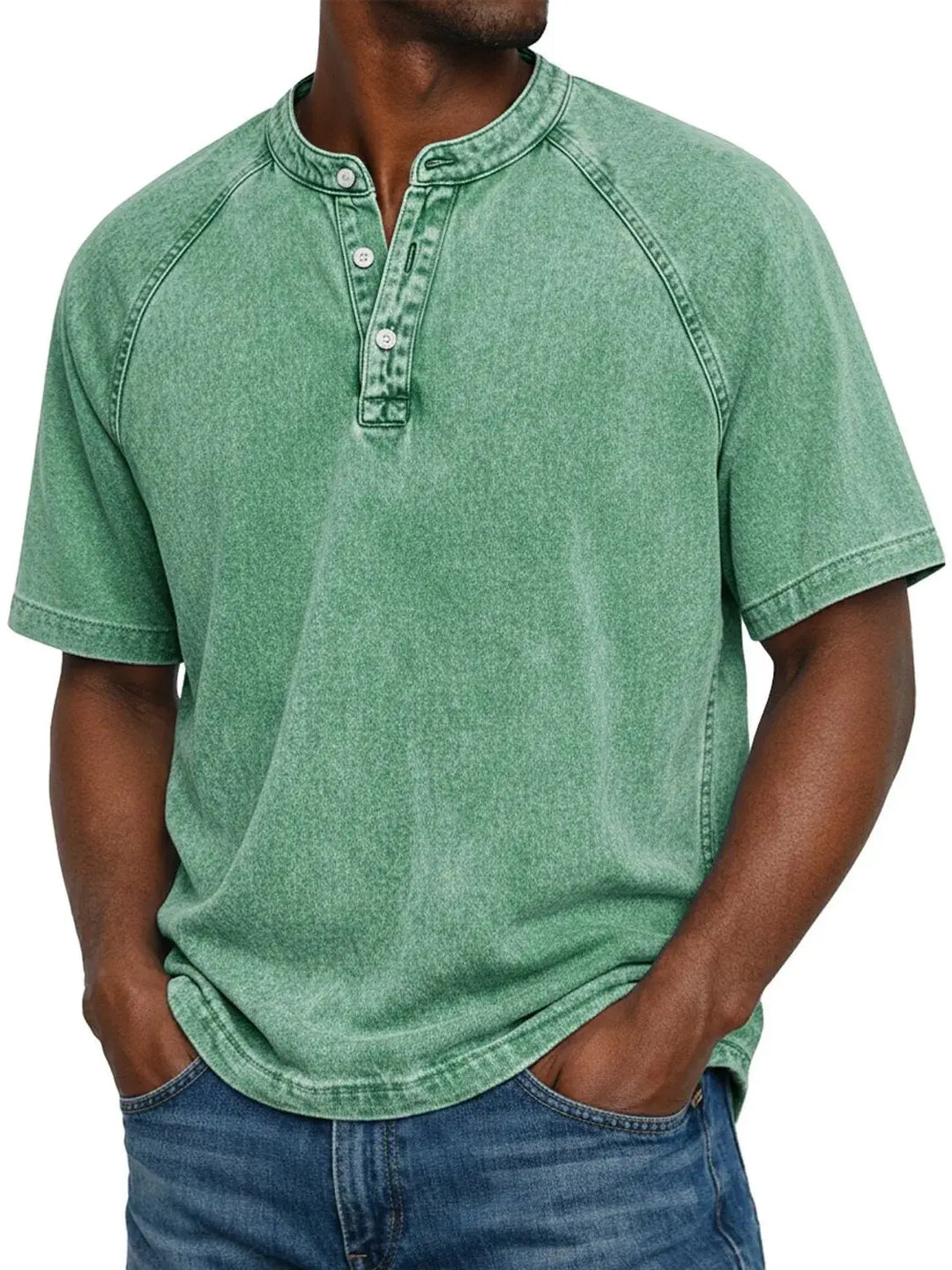ETHAN | Vintage Button-Up Shirt for Men