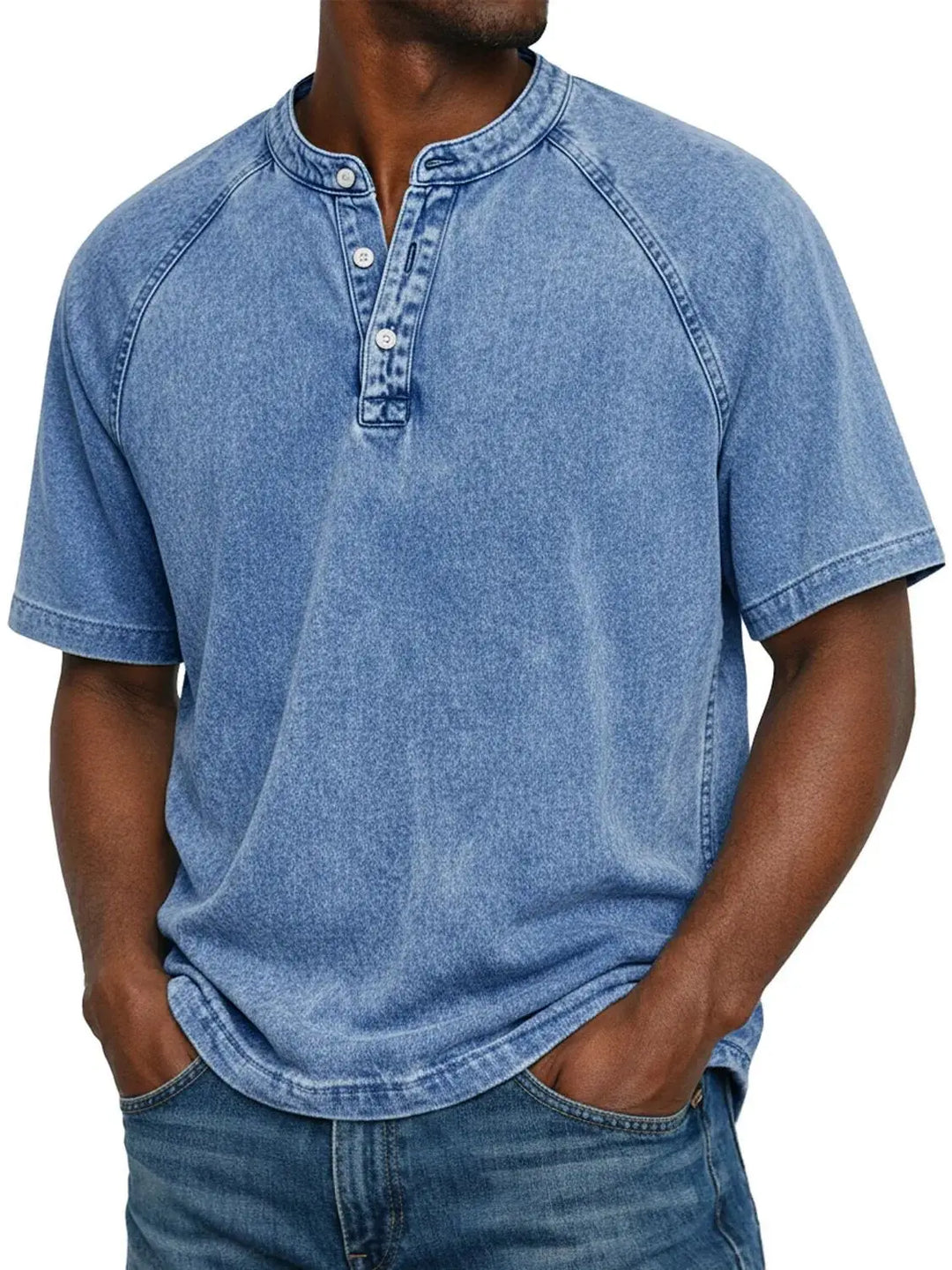 ETHAN | Vintage Button-Up Shirt for Men