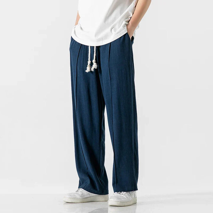 Men's Sweatpants Relaxed Fit Drawstring Elastic Cuff Tapered Casual Sport Loungewear Everyday Streetwear Gunnar