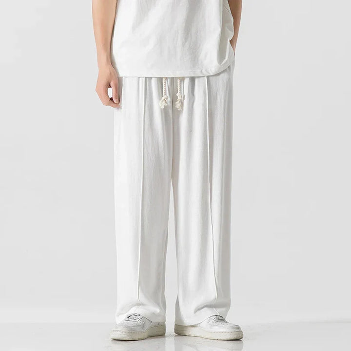 Men's Sweatpants Relaxed Fit Drawstring Elastic Cuff Tapered Casual Sport Loungewear Everyday Streetwear Gunnar
