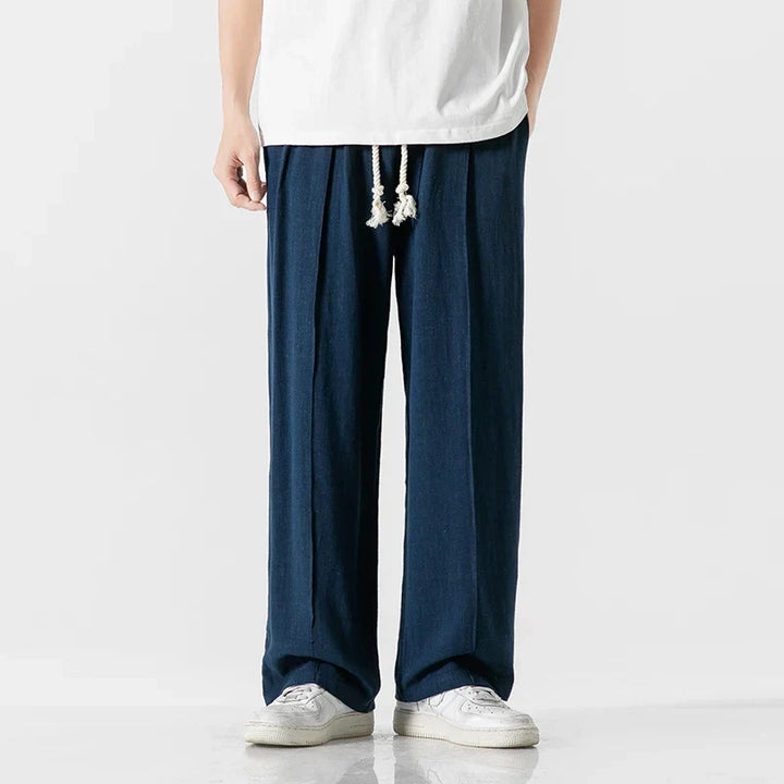 Men's Sweatpants Relaxed Fit Drawstring Elastic Cuff Tapered Casual Sport Loungewear Everyday Streetwear Gunnar