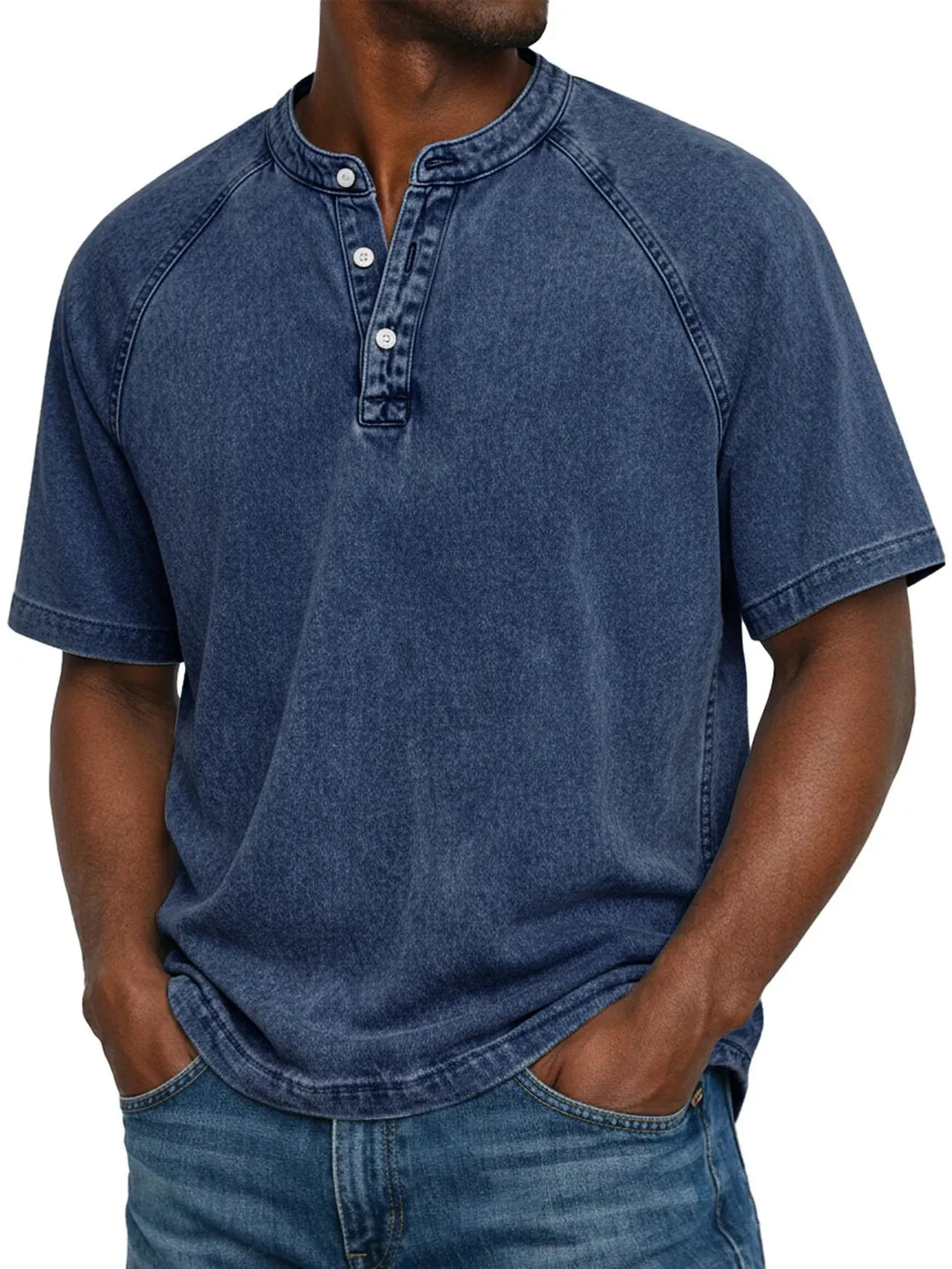 ETHAN | Vintage Button-Up Shirt for Men