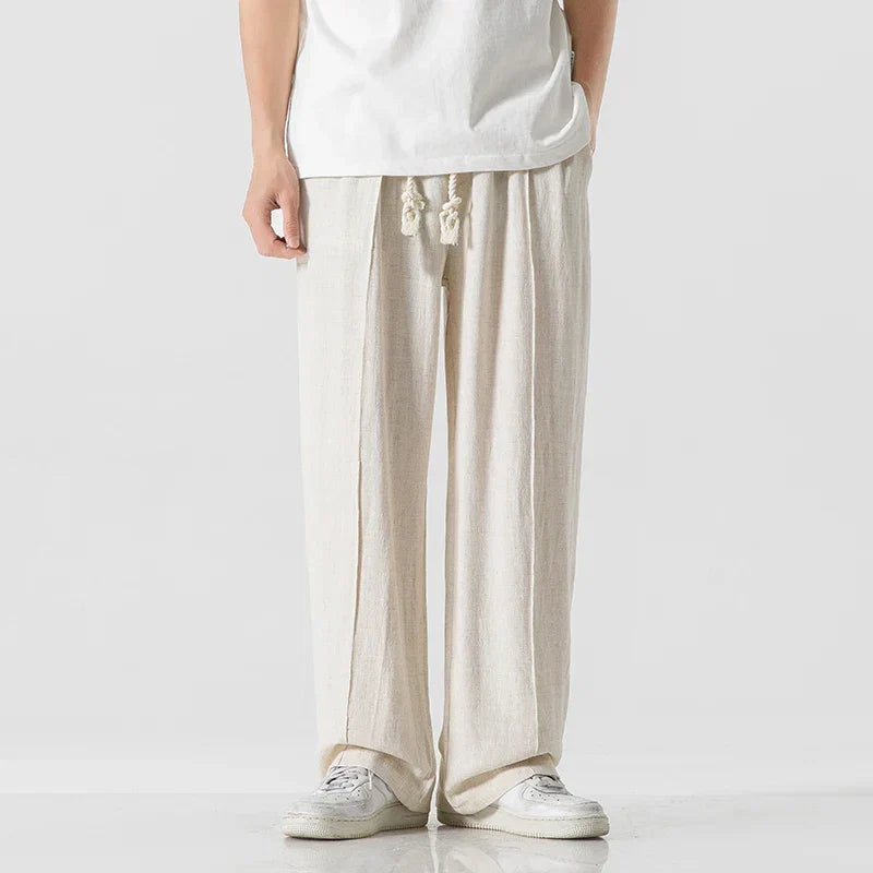 Men's Sweatpants Relaxed Fit Drawstring Elastic Cuff Tapered Casual Sport Loungewear Everyday Streetwear Gunnar