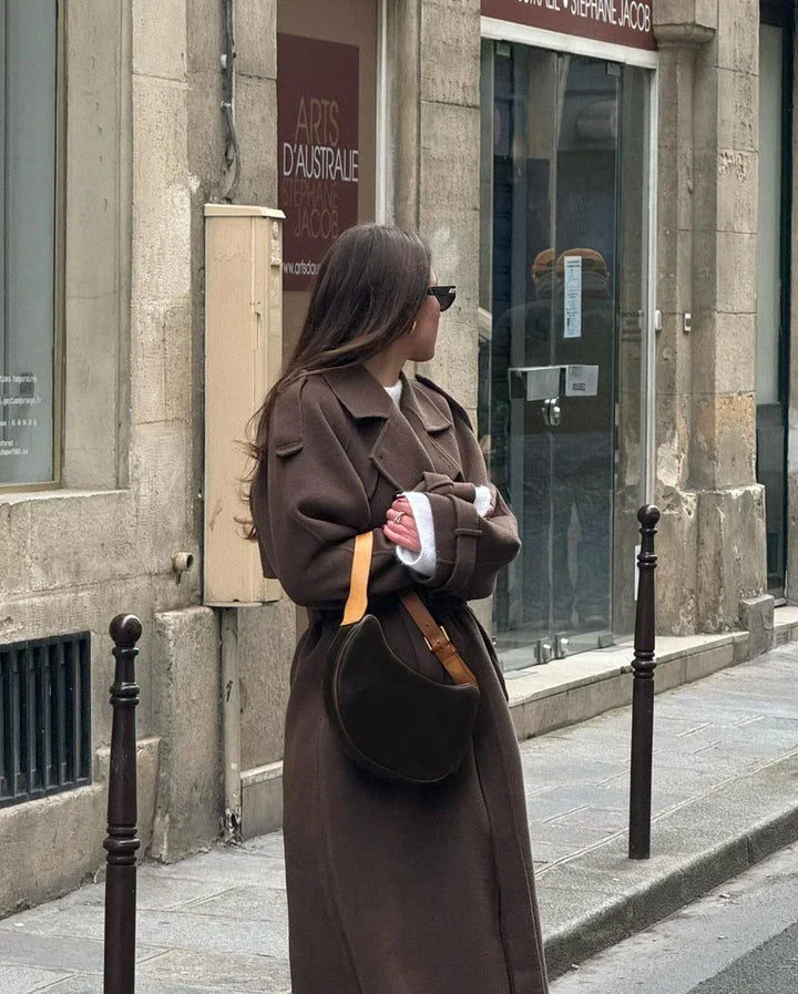 Charlie | Premium Wool Blend Trench Coat