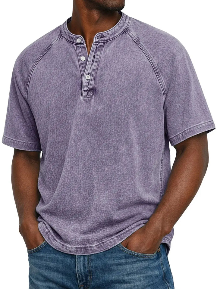 ETHAN | Vintage Button-Up Shirt for Men