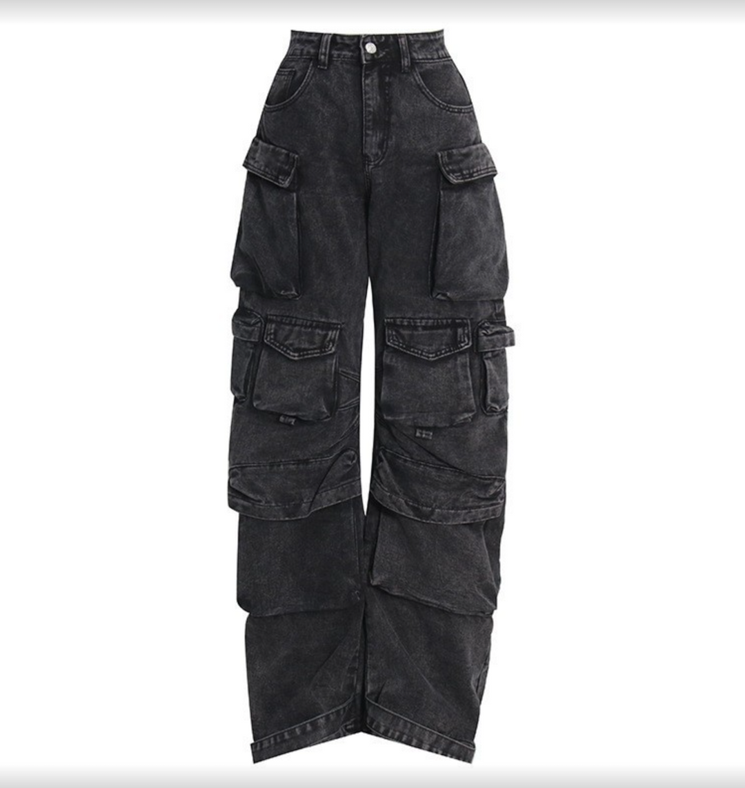 Lotte | Wide-Leg Cargo Jeans