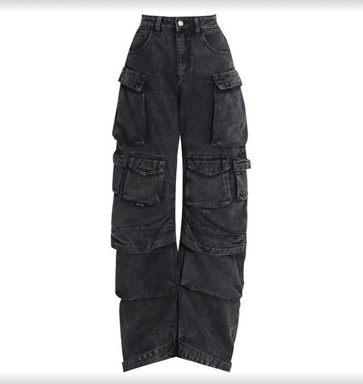 Lotte | Wide-Leg Cargo Jeans