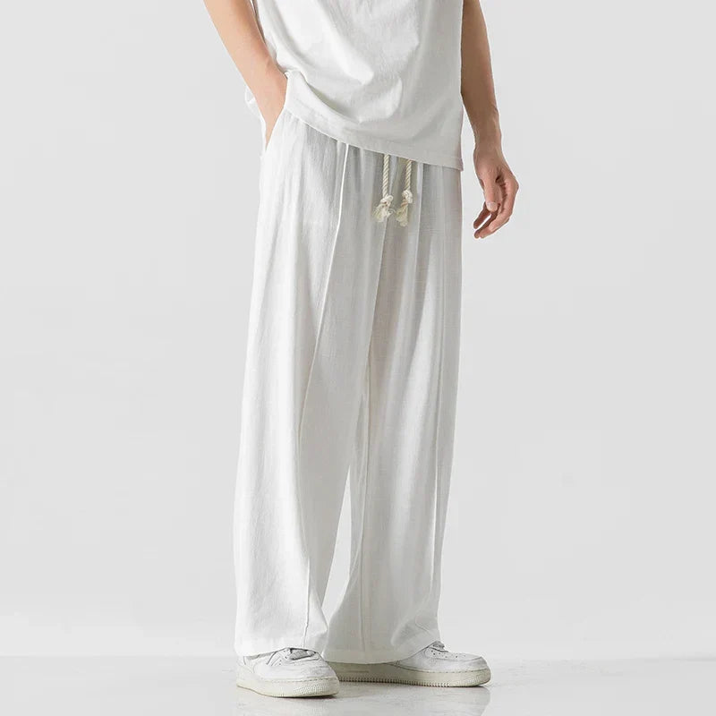 Men's Sweatpants Relaxed Fit Drawstring Elastic Cuff Tapered Casual Sport Loungewear Everyday Streetwear Gunnar