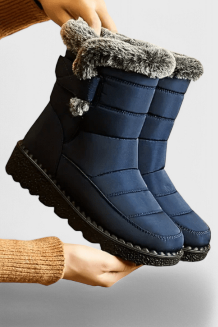 Lexi | Women's Quilted Faux Fur Winter Boot
