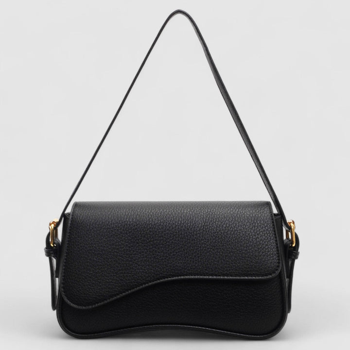 Lura | Chic Wavy Handbag Crafted from Vegan Leather