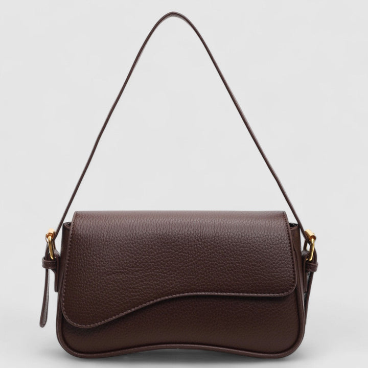 Lura | Chic Wavy Handbag Crafted from Vegan Leather