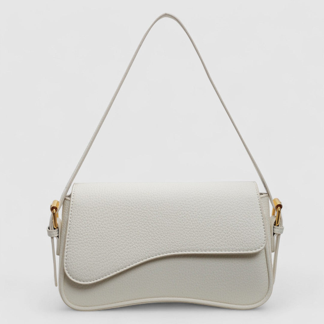 Lura | Chic Wavy Handbag Crafted from Vegan Leather