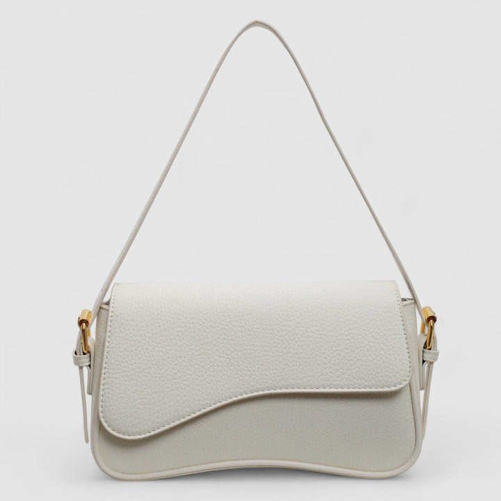 Lura | Chic Wavy Handbag Crafted from Vegan Leather