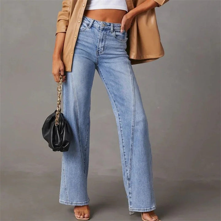 Celeste | Women's Wide-Leg Denim Trousers