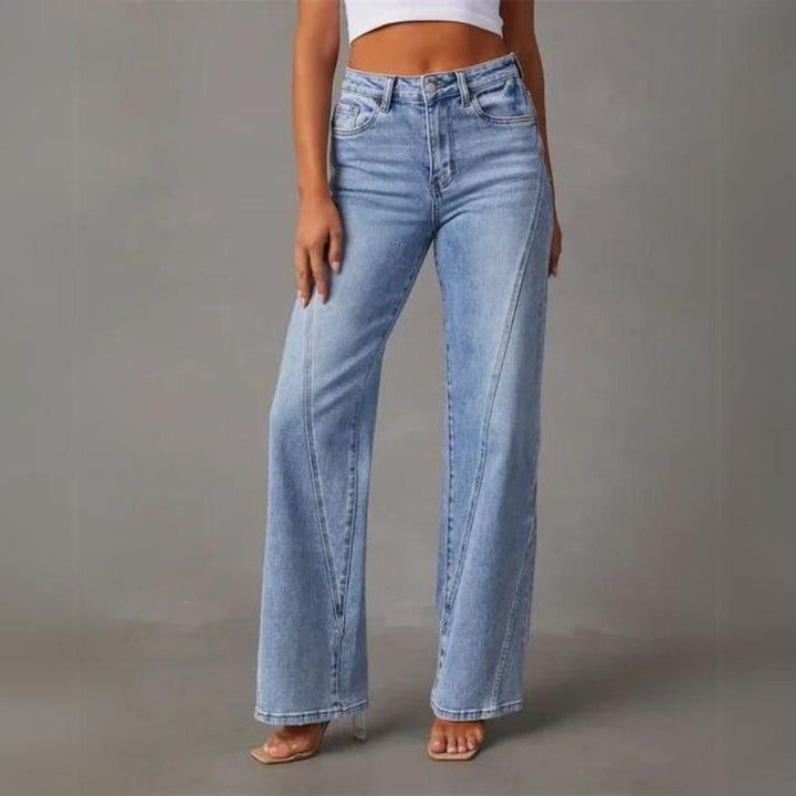Celeste | Women's Wide-Leg Denim Trousers
