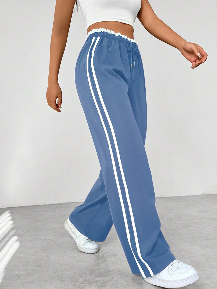 Kaeli | Women's High-Waisted Sporty Jogging Pants