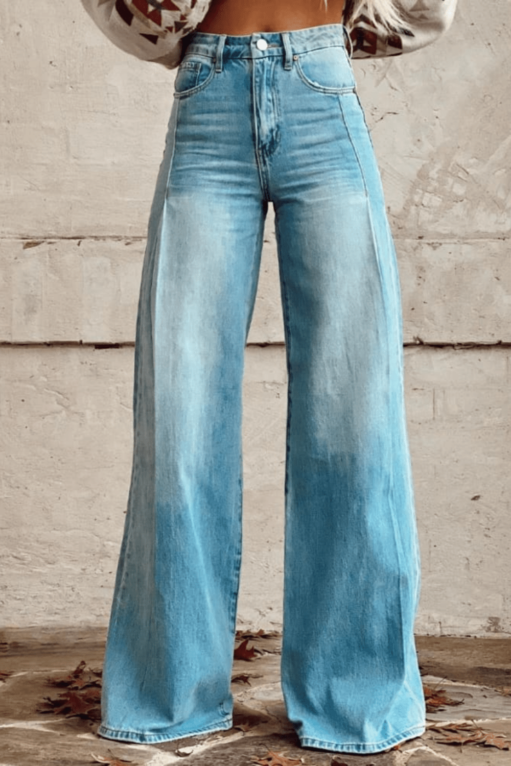 Philou | Women's Vintage Wide-Leg Trousers