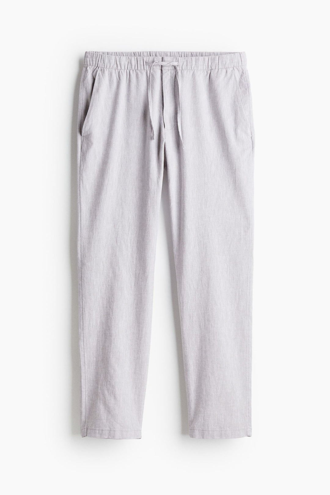 Men's Relaxed Fit Trousers Drawstring Elastic Waist Loose Tapered Casual Everyday Smart-Casual Lounge Halvard