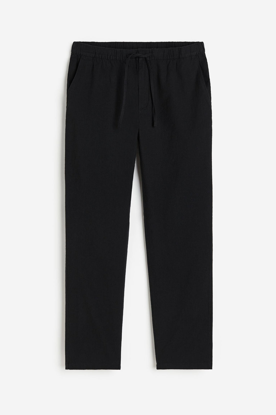 Men's Relaxed Fit Trousers Drawstring Elastic Waist Loose Tapered Casual Everyday Smart-Casual Lounge Halvard