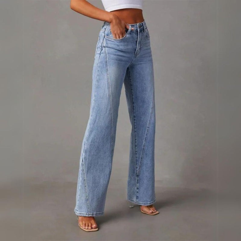 Celeste | Women's Wide-Leg Denim Trousers
