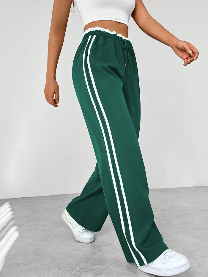 Kaeli | Women's High-Waisted Sporty Jogging Pants