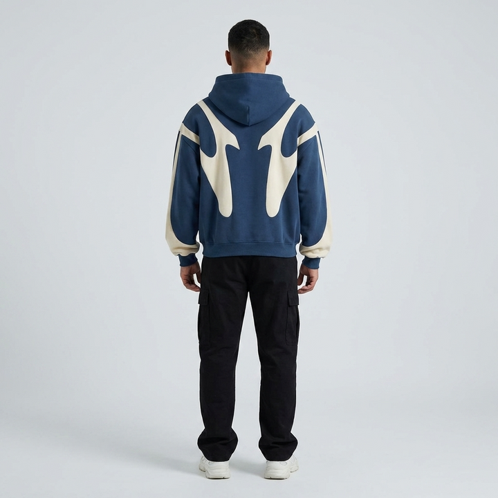 Men's Zip Hoodie Hooded Sweatshirt Full-Zip Drawstring Casual Sport Loungewear Everyday Streetwear Urban